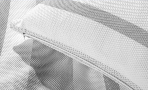 Sustainable King Size Duvet Cover Grey Striped Duvet Cover Customized