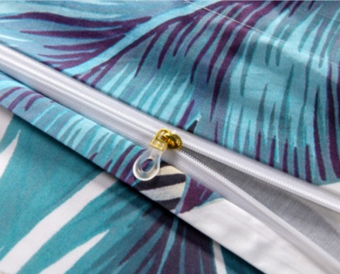 Digital Print Cotton Duvet Cover Twin XL Floral Duvet Cover Set