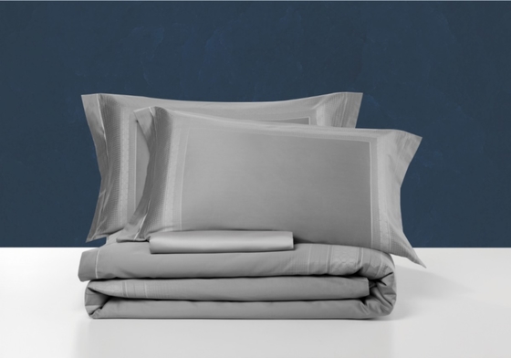 Light Grey Oeko Tex Standard 100 Duvet Cover King Double Duvet Set