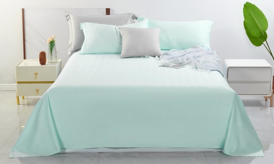 Breathable Bamboo Viscose Sheet Set Sustainable Bed Sheet Set Soft