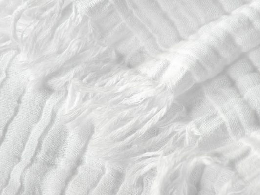 Recycled Cotton Polyester Blend Blanket Oeko Tex Standard 100 Blanket