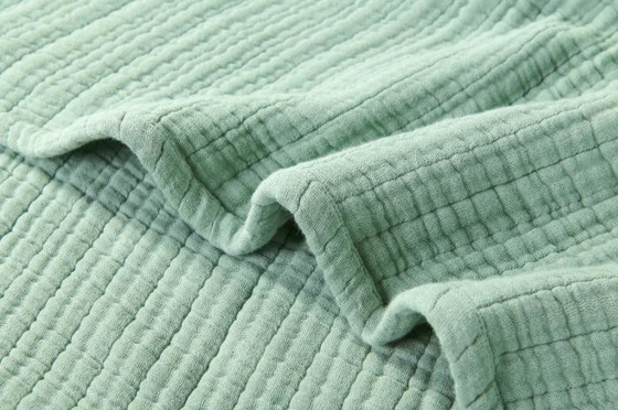 100% Cotton Muslin Blanket King Sustainable Lightweight Muslin Blanket