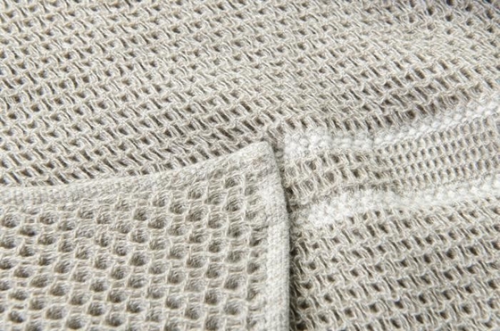 Eco Melange Poly Cotton Blanket OEM Cotton And Polyester Blanket
