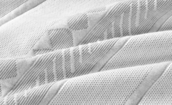 Polyester Cotton Jacquard Shower Curtain Grey Striped Shower Curtain