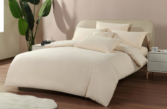 Blended Polyester Cotton Duvet Covers OEM Queen Size Duvet Cover
