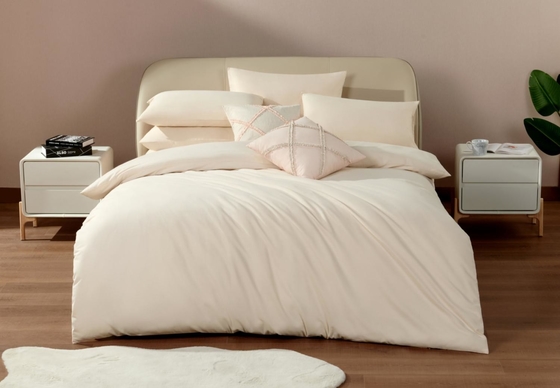 Blended Polyester Cotton Duvet Covers OEM Queen Size Duvet Cover
