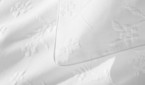 100% Cotton Jacquard Duvet Set Comfortable White Jacquard Duvet Cover Set