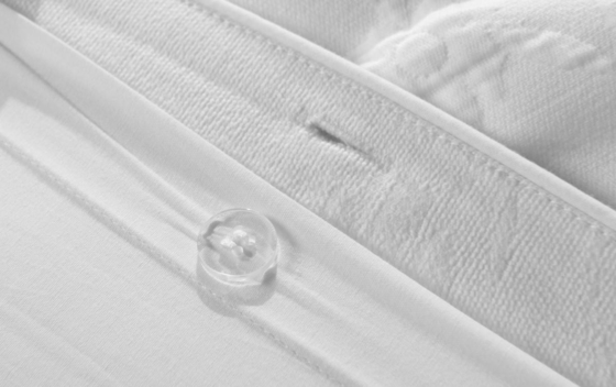 100% Cotton Jacquard Duvet Set Comfortable White Jacquard Duvet Cover Set