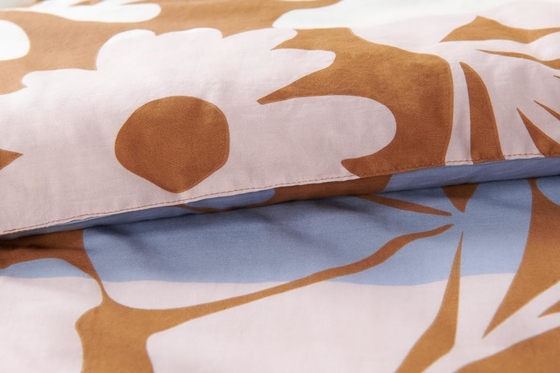 Cotton Printed Comforter Set Breathable King Size Comforter Sets