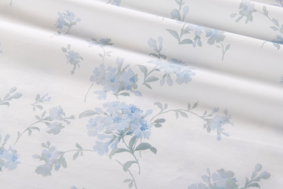 OEM Cotton Printed Sheet Set Customized King Size Sheet Set