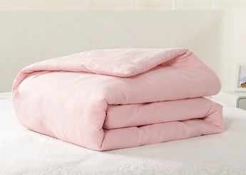 Linen Cotton Blended Solid Comforter Set Sustainable King Comforter Sets